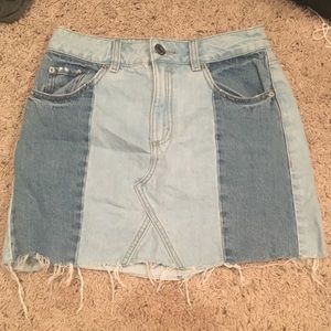 Jean skirt